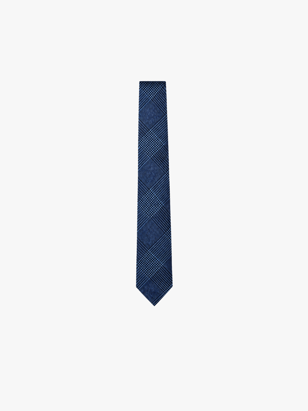 Tom Ford Tie Blue Checked Men