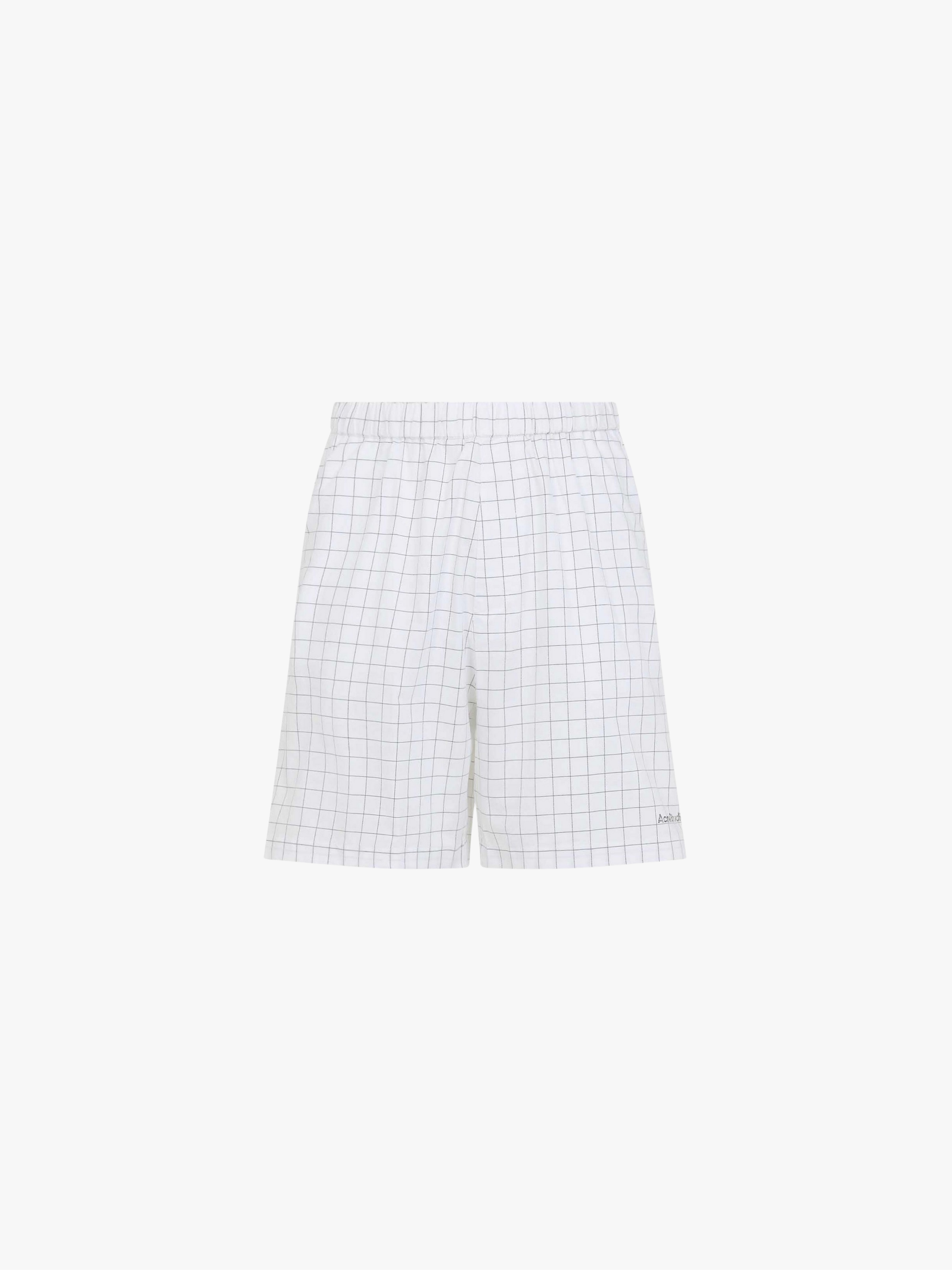 Acne Studios Cotton Shorts Weiß Herren