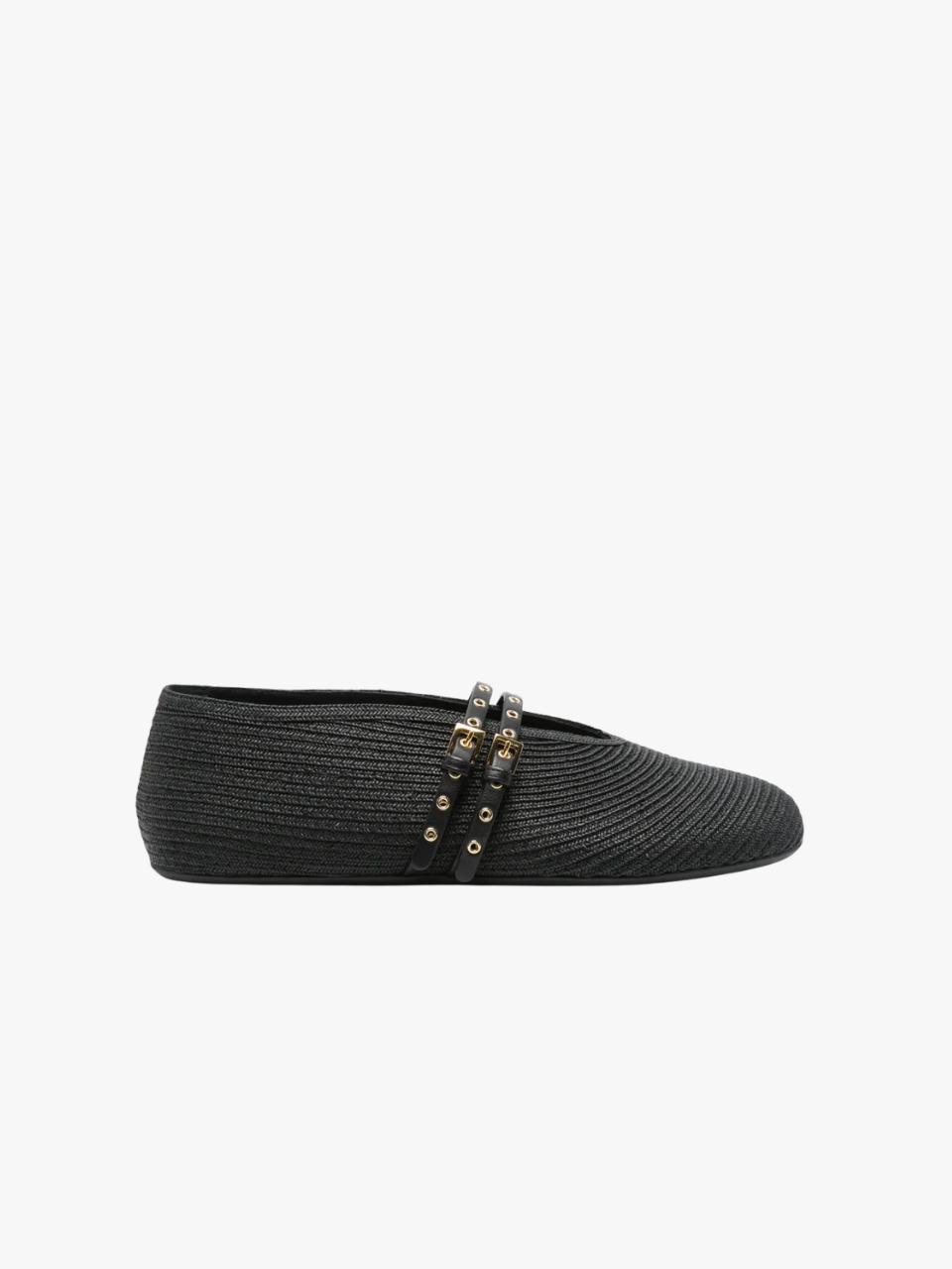 ALAIA Ballerinas aus Leder Schwarz Damen ALAIA Ballerinas aus Leder Schwarz Damen