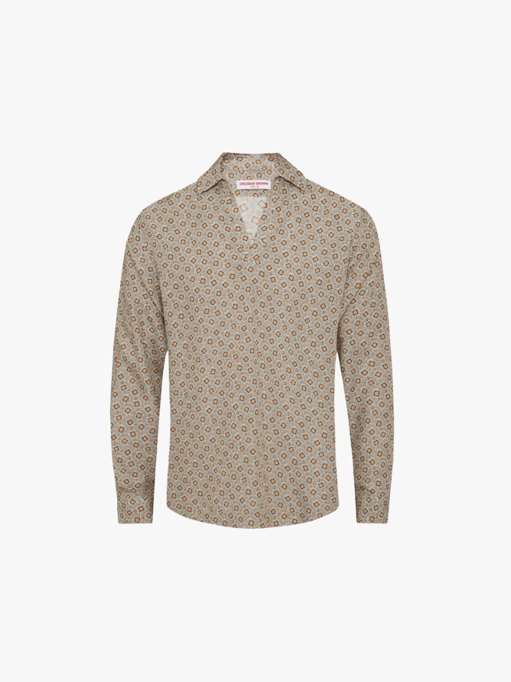 Orlebar Brown Ridley Biscuit Hemd Herren