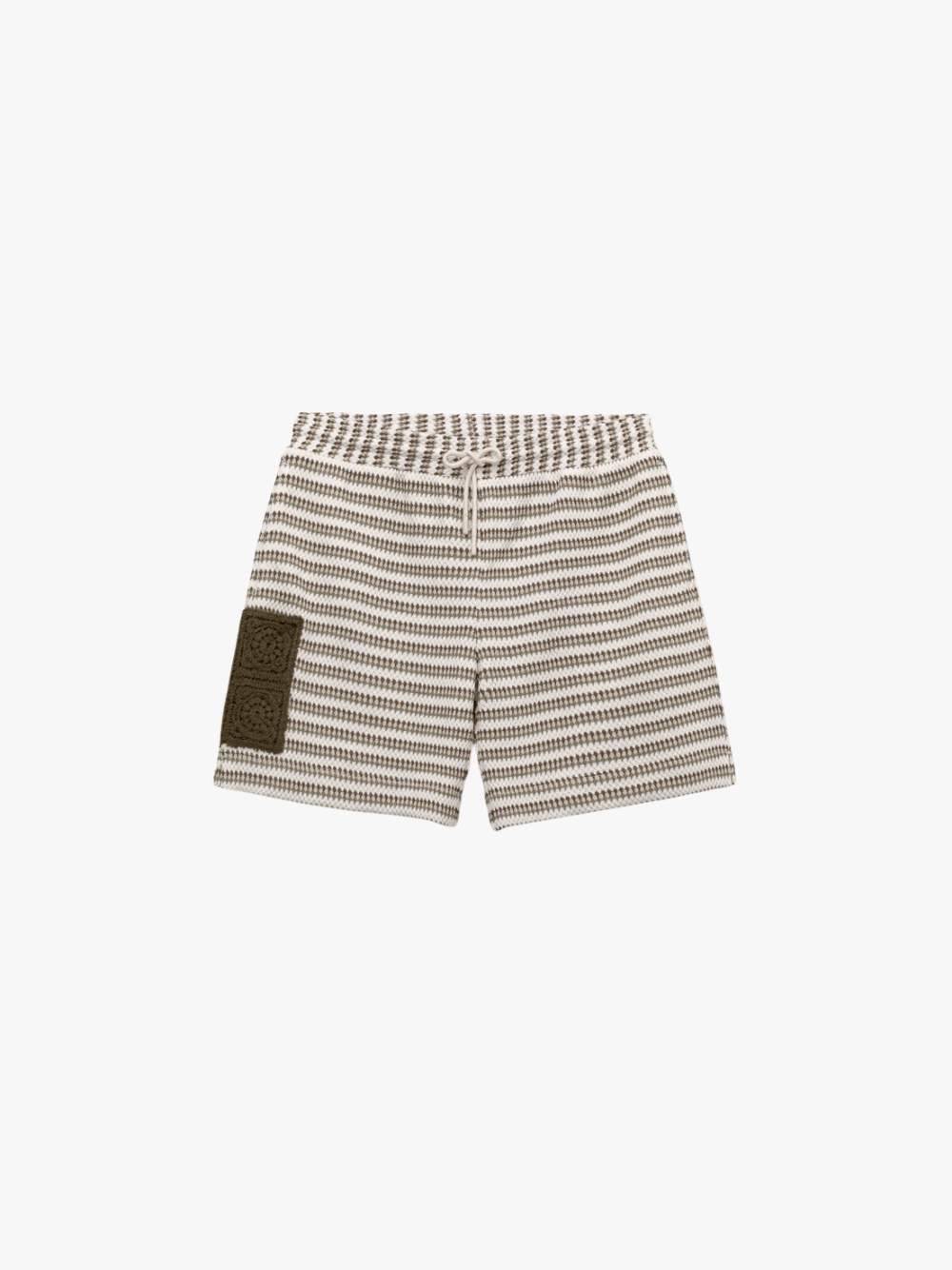 Ché Studios Mathias Striped Short Khaki Men's