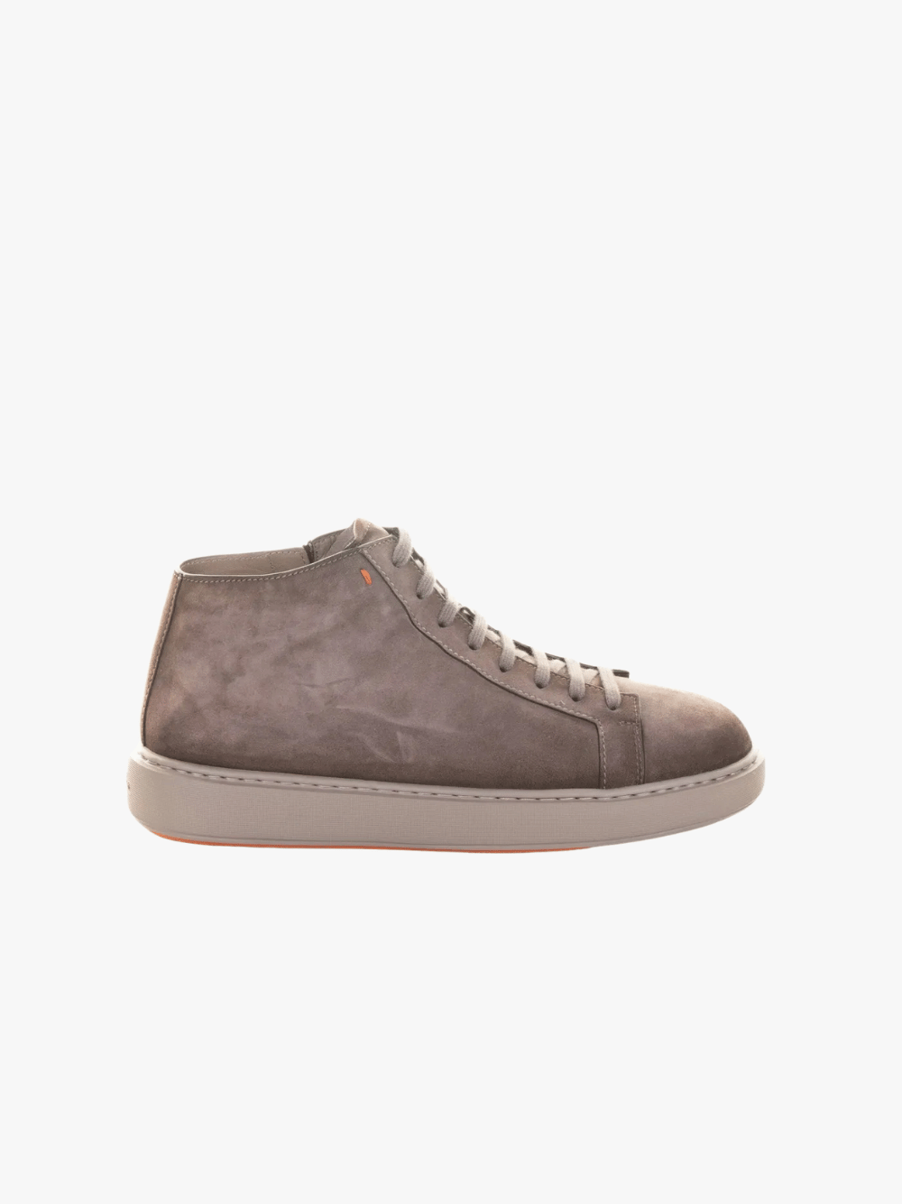 Santoni Schnürstiefel aus Veloursleder Beige Herren