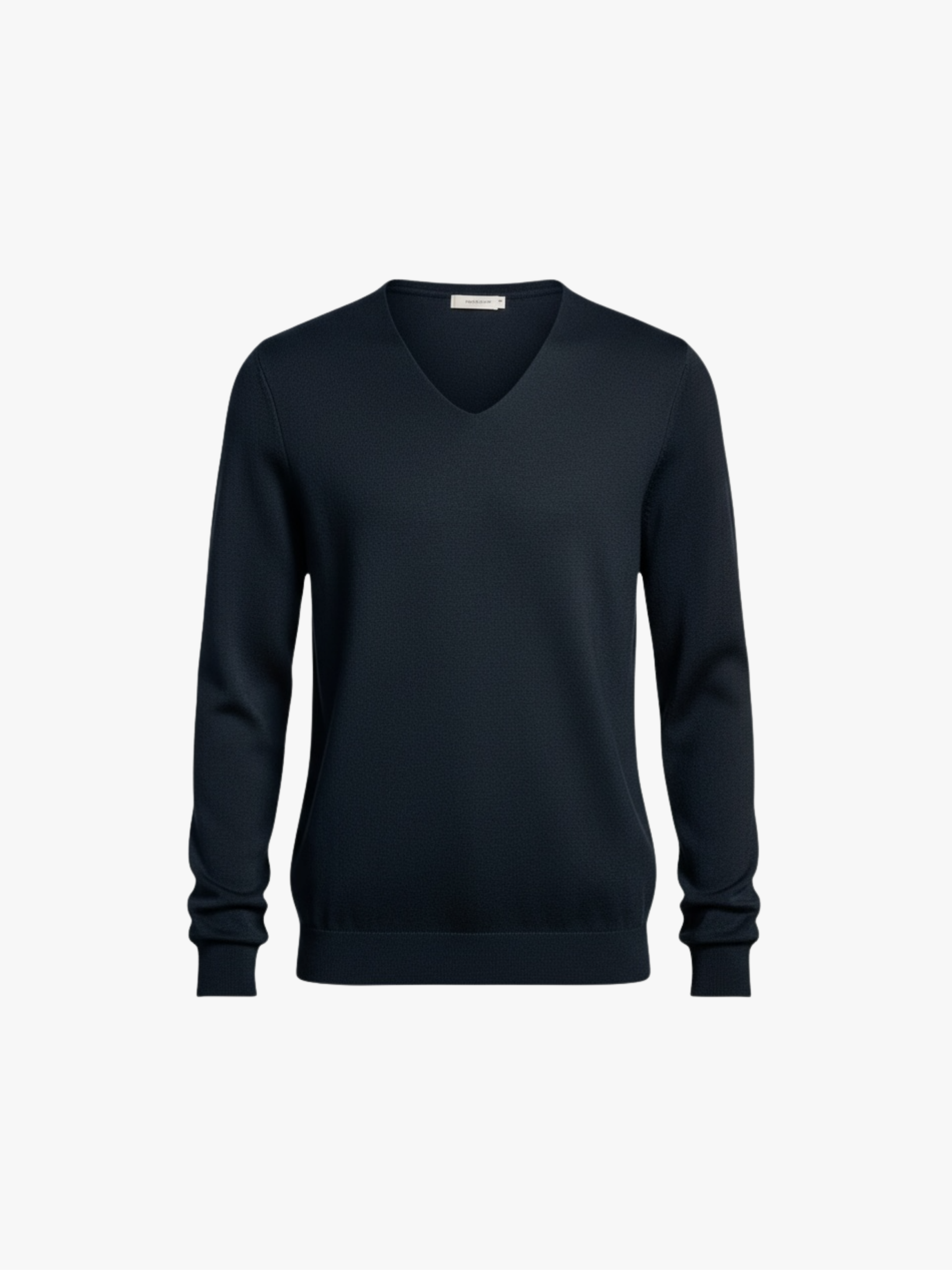KIEFERMANN Corondal Kompakter Pullover mit V-Ausschnitt Herren Dark Navy