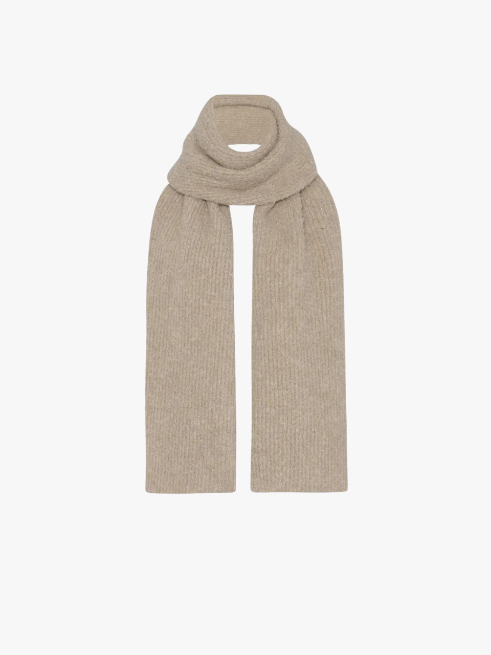 The Row Luthgard gerippter Kaschmirschal Beige Damen