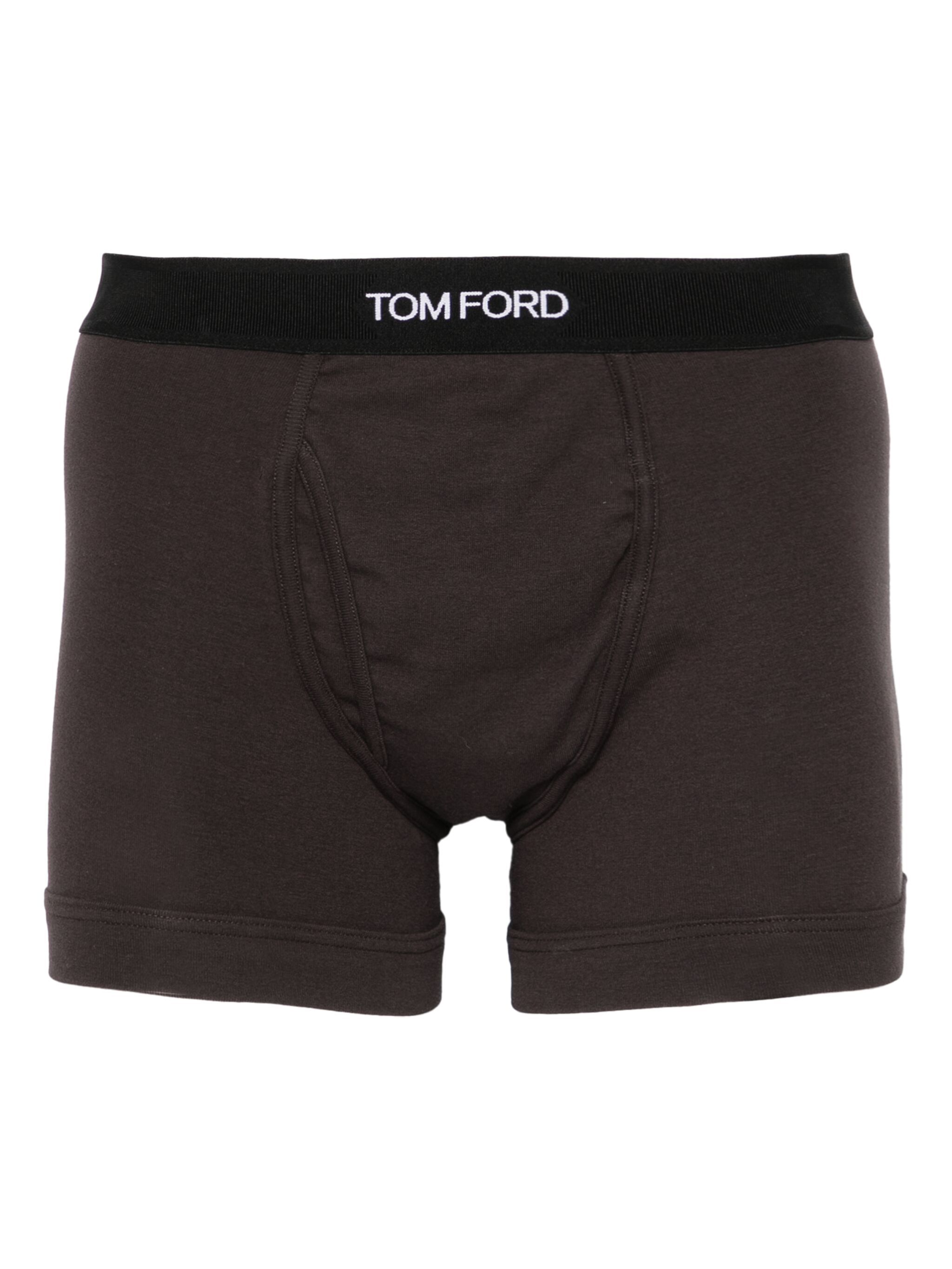 Tom Ford Boxershorts mit Logo-Bund Tom Ford Boxershorts mit Logo-Bund