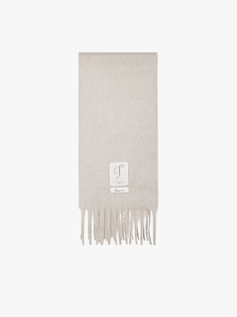 Jacquemus L'Echarpe Cavallo Schal Beige Herren