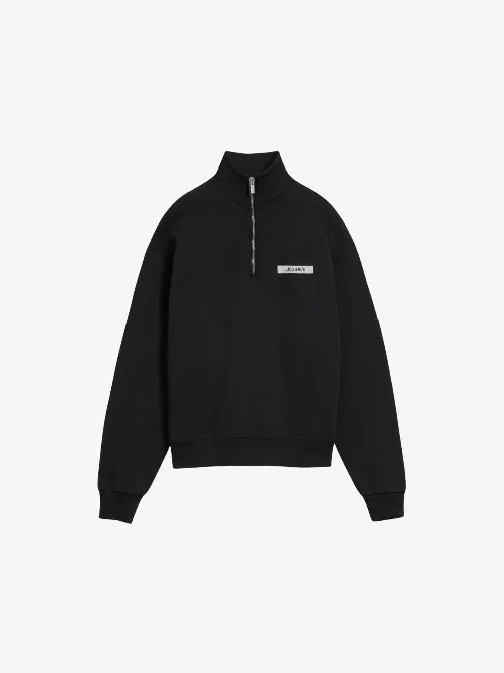 Jacquemus Le Sweatshirt Gros Grain Black Men's