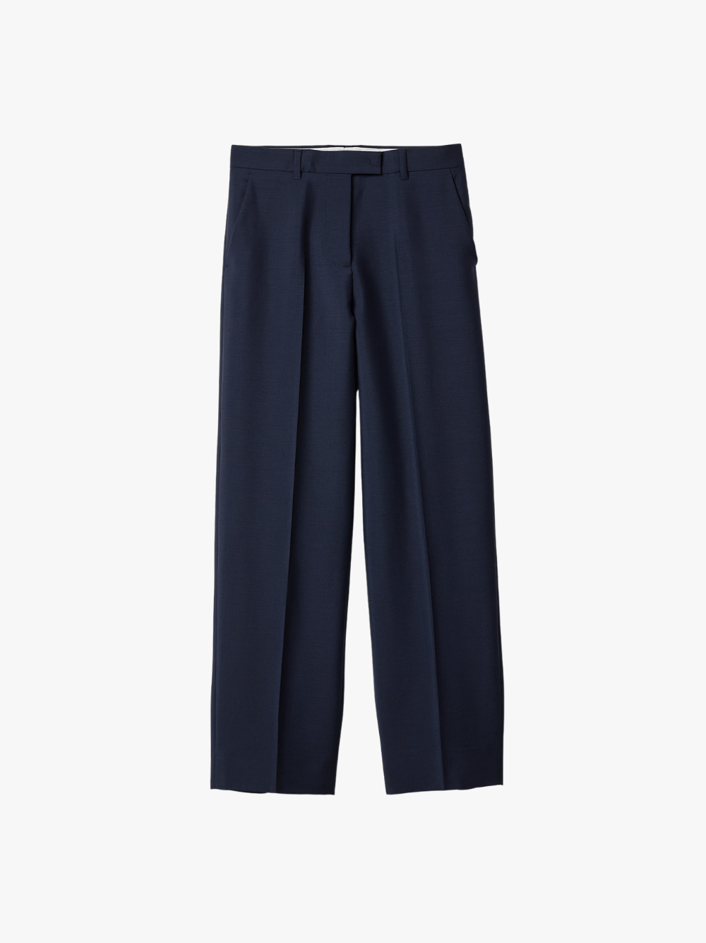 Miu Miu Kid‑Mohair Marineblau Hose Damen