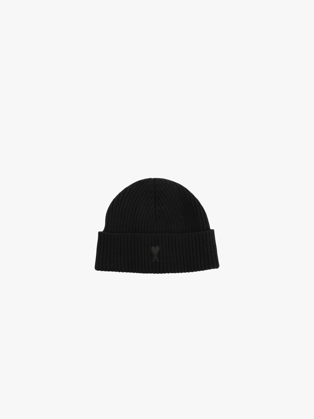 Ami Paris Ami de Coeur Beanie Black Women