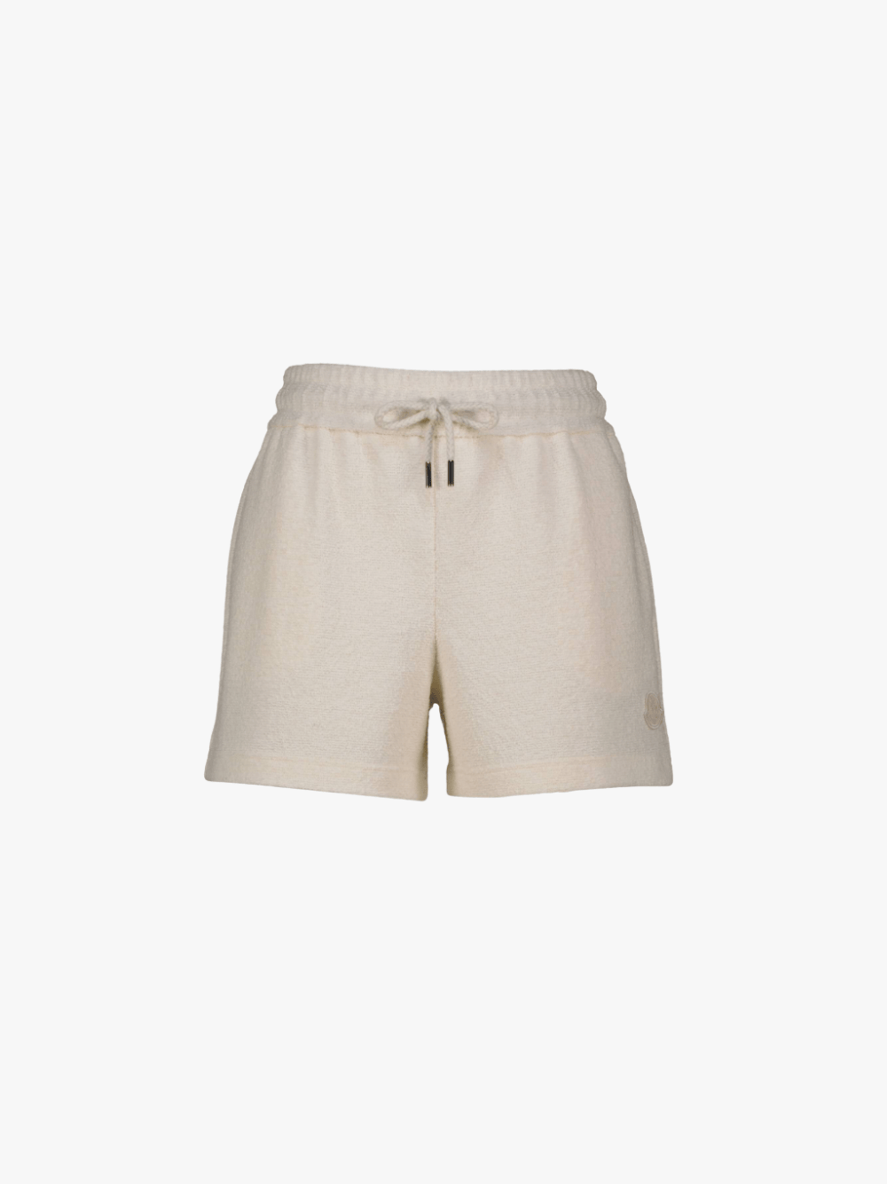 Moncler Shorts aus Bouclé Weiß Damen