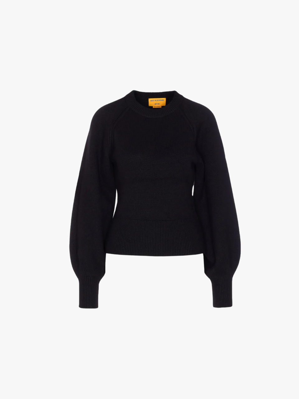 Guest In Residence Kaschmirpullover mit Raglanärmeln Schwarz Damen