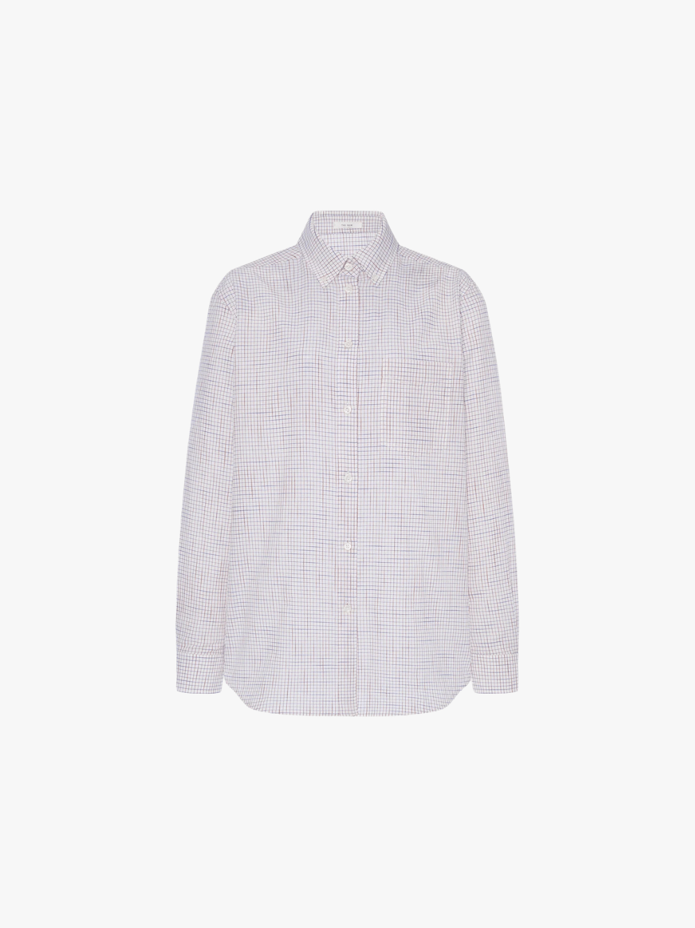 The Row Dalan Bluse in Weiß mit Blau und Rot Damen