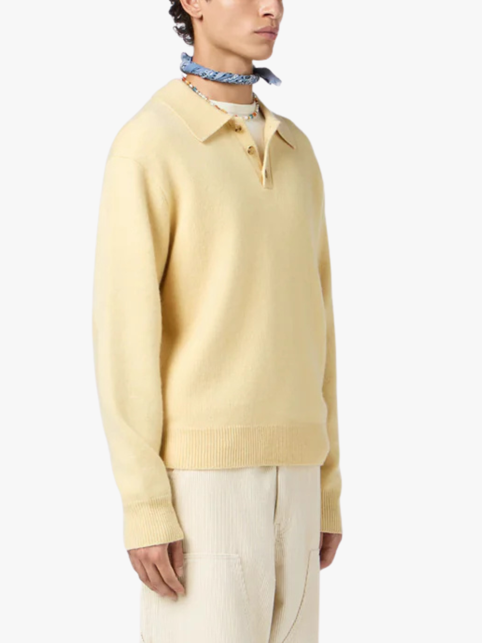 Guest In Residence Allday Polo Butter Beige Herren Guest In Residence Allday Polo Butter Beige Herren