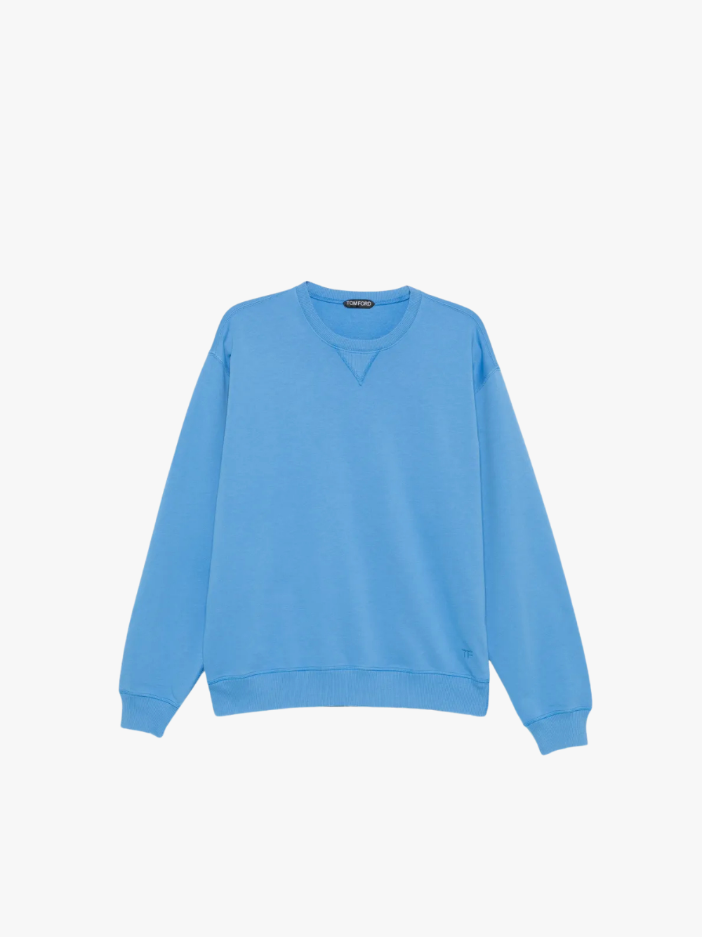 Tom Ford Crew‑Neck Sweatshirt Hellblau Herren