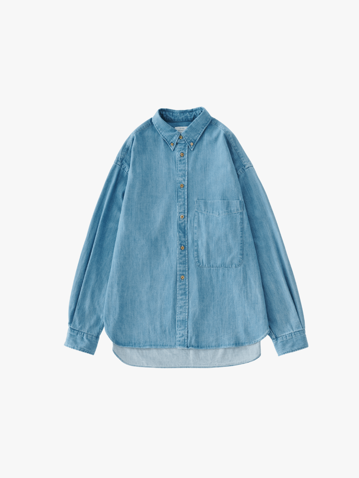 Studio Nicholson x Beams Lisa Denim Shirt Faded Wash Blau Herren