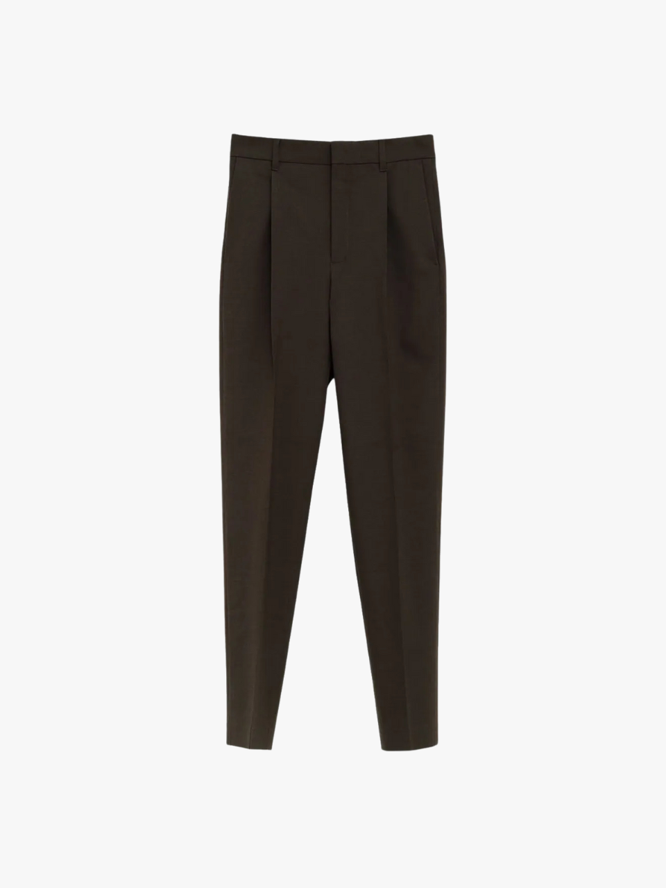 Jacquemus Plisseehose Khaki Herren