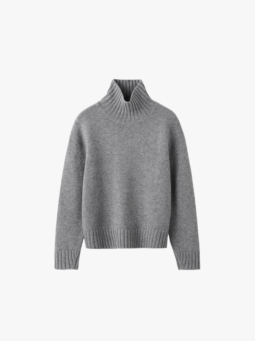 ALMADA LABEL Nola Rollkragenpullover Grau Damen