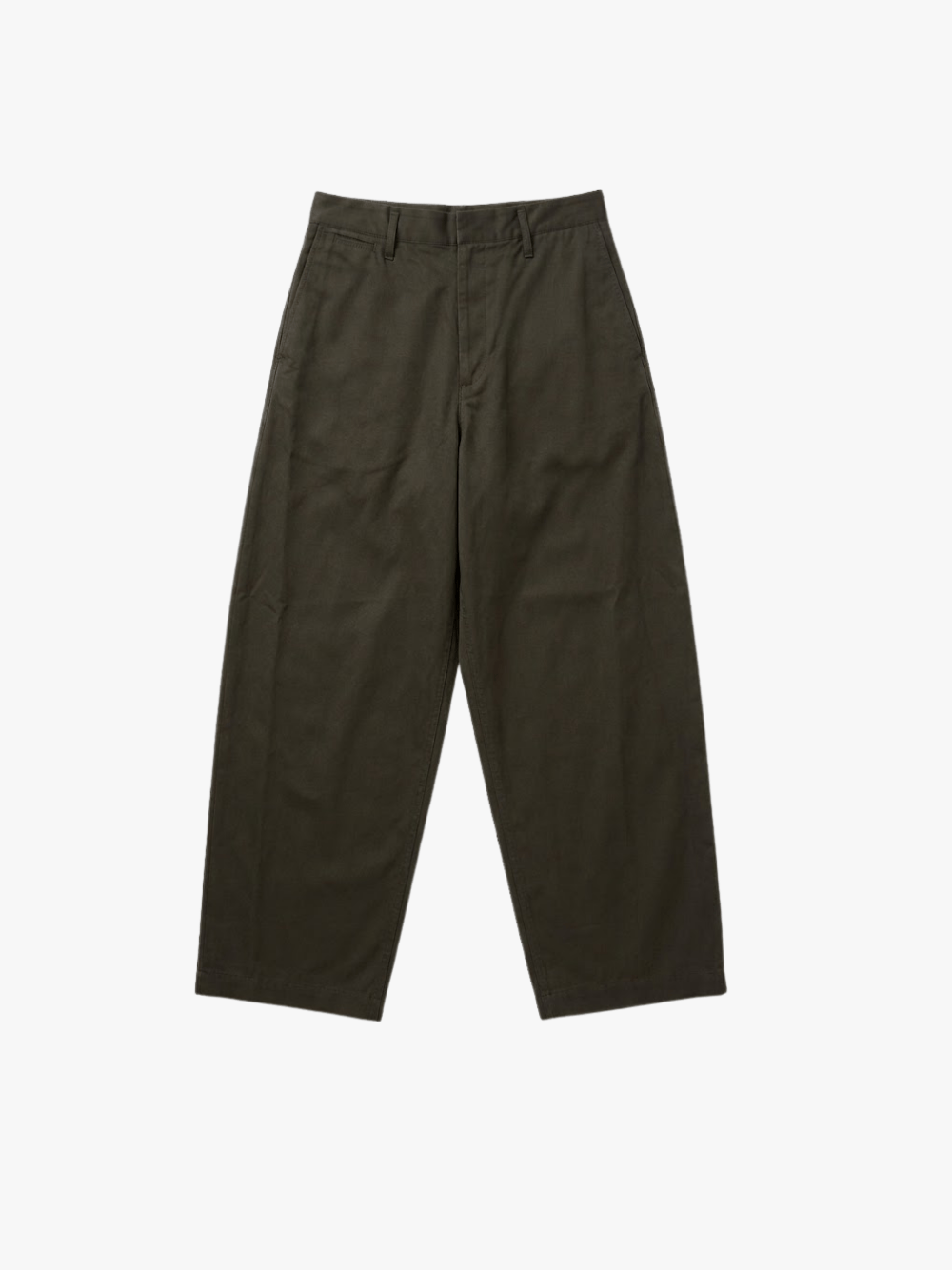LEMAIRE Large Chino Cotton Twill Schwarz Damen