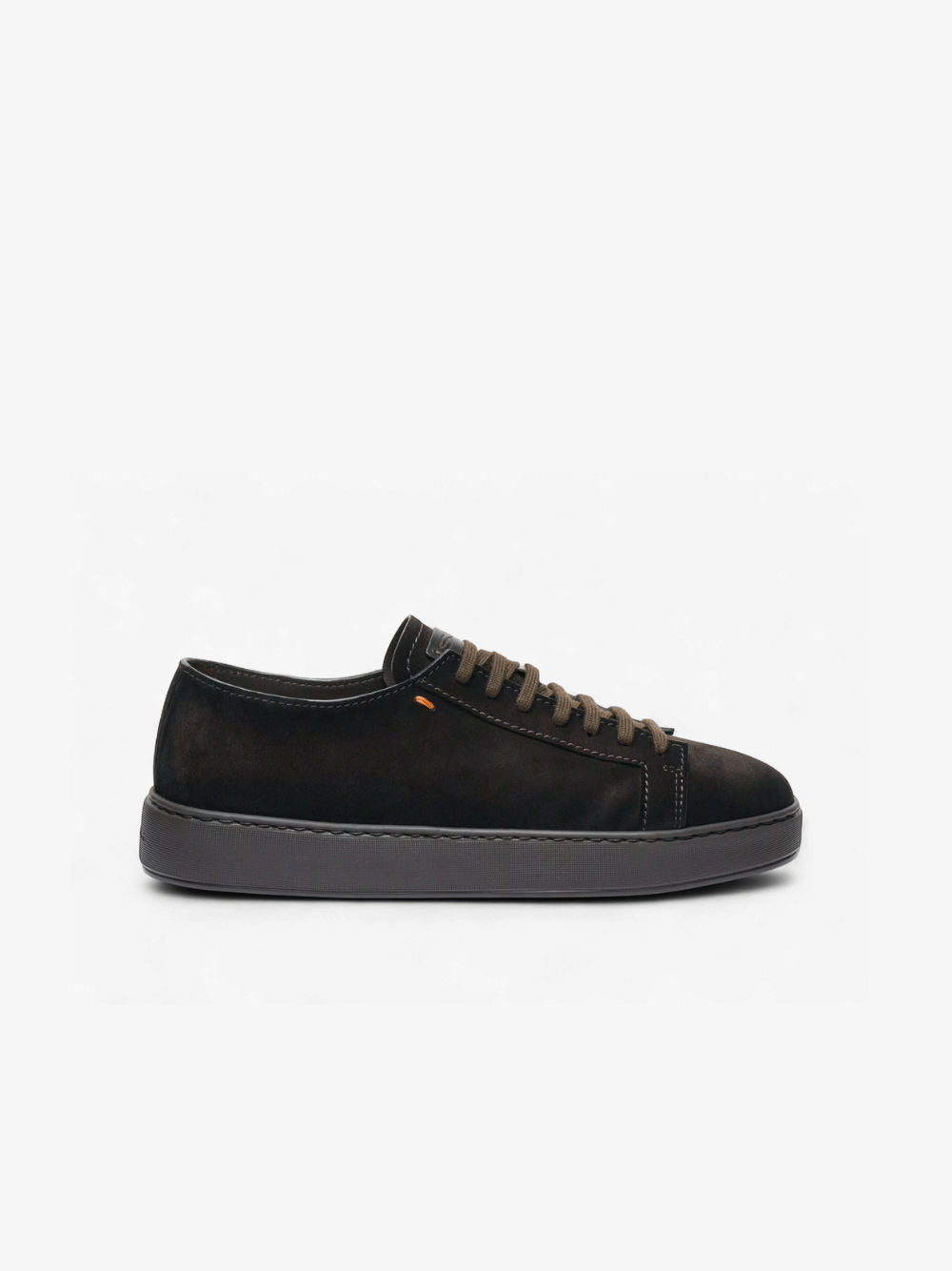 Santoni Wildleder Sneaker Dunkelbraun Herren