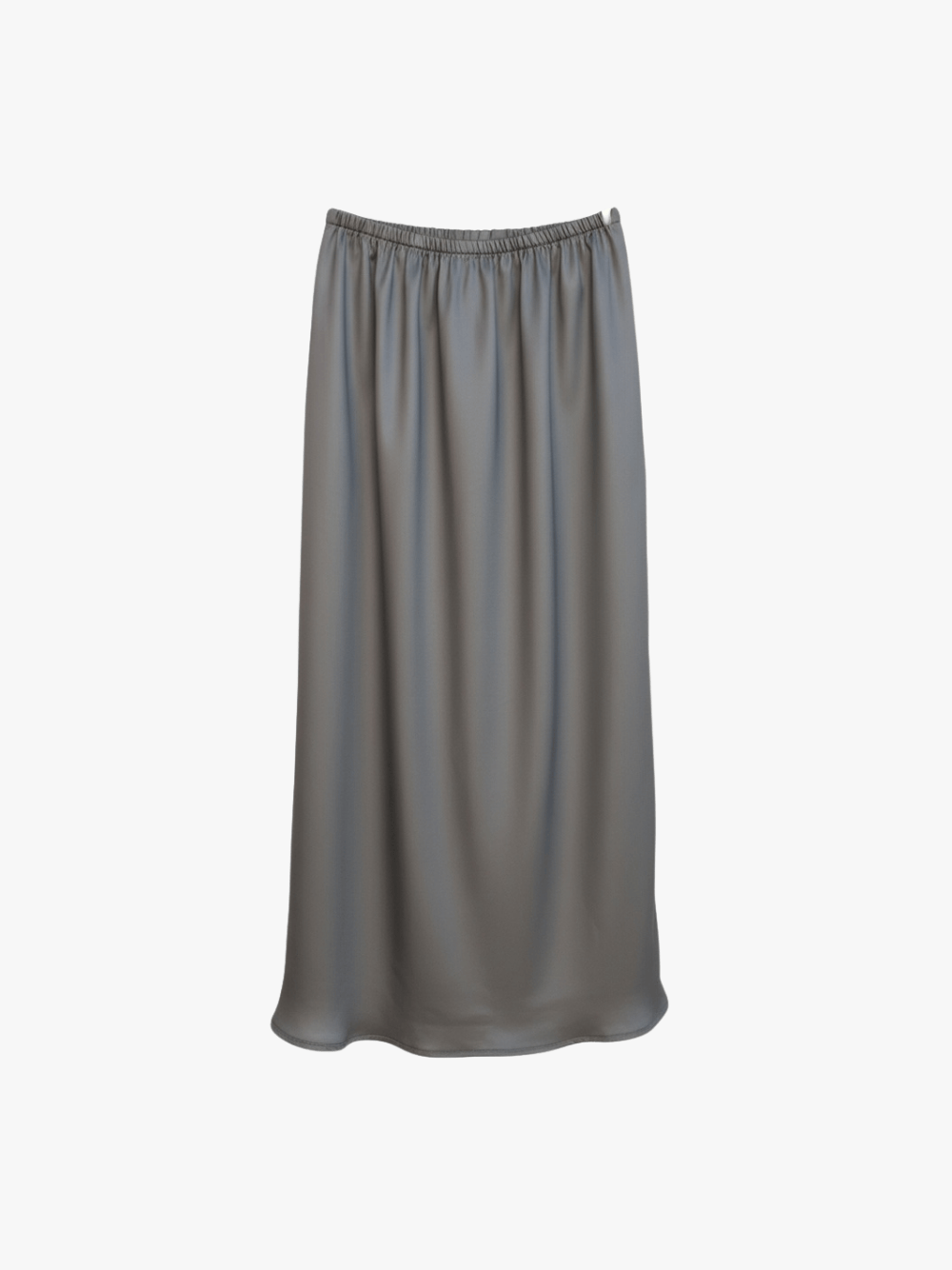 Jil Sander Rock aus fließender Viskose Grau Damen