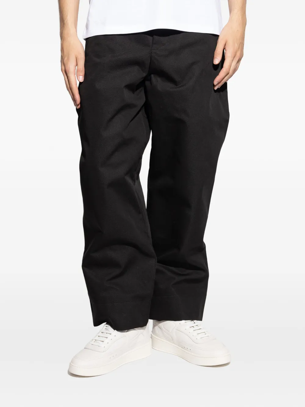 Jacquemus Hose mit geradem Bein Schwarz Herren Jacquemus Hose mit geradem Bein Schwarz Herren