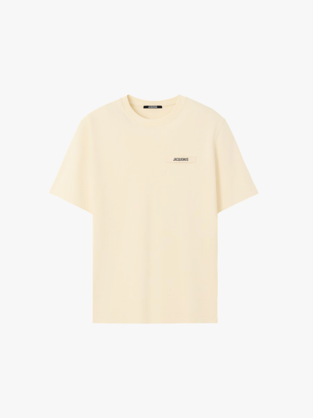 Jacquemus Le T-Shirt Gros Grain Beige Men's
