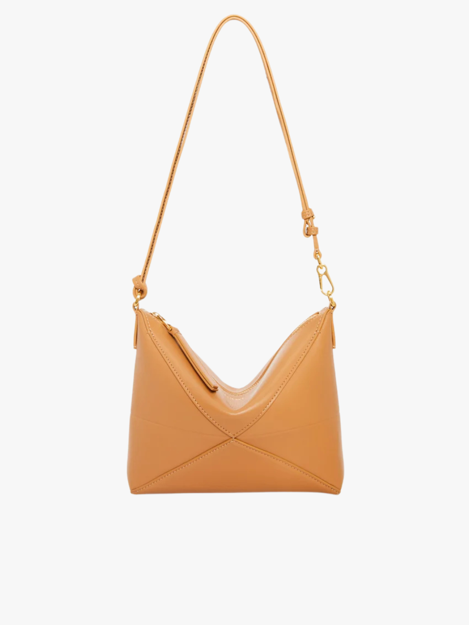 Loewe Puzzle Fold Pouch in shiny nappa calfskin Warm Desert Women