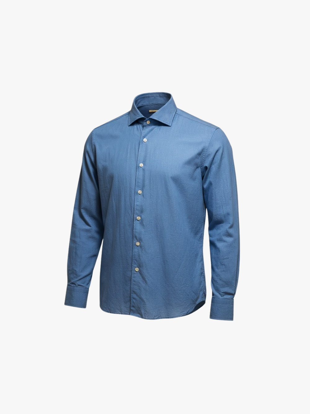 100 Hands Hemd aus Baumwolle Blau Herren