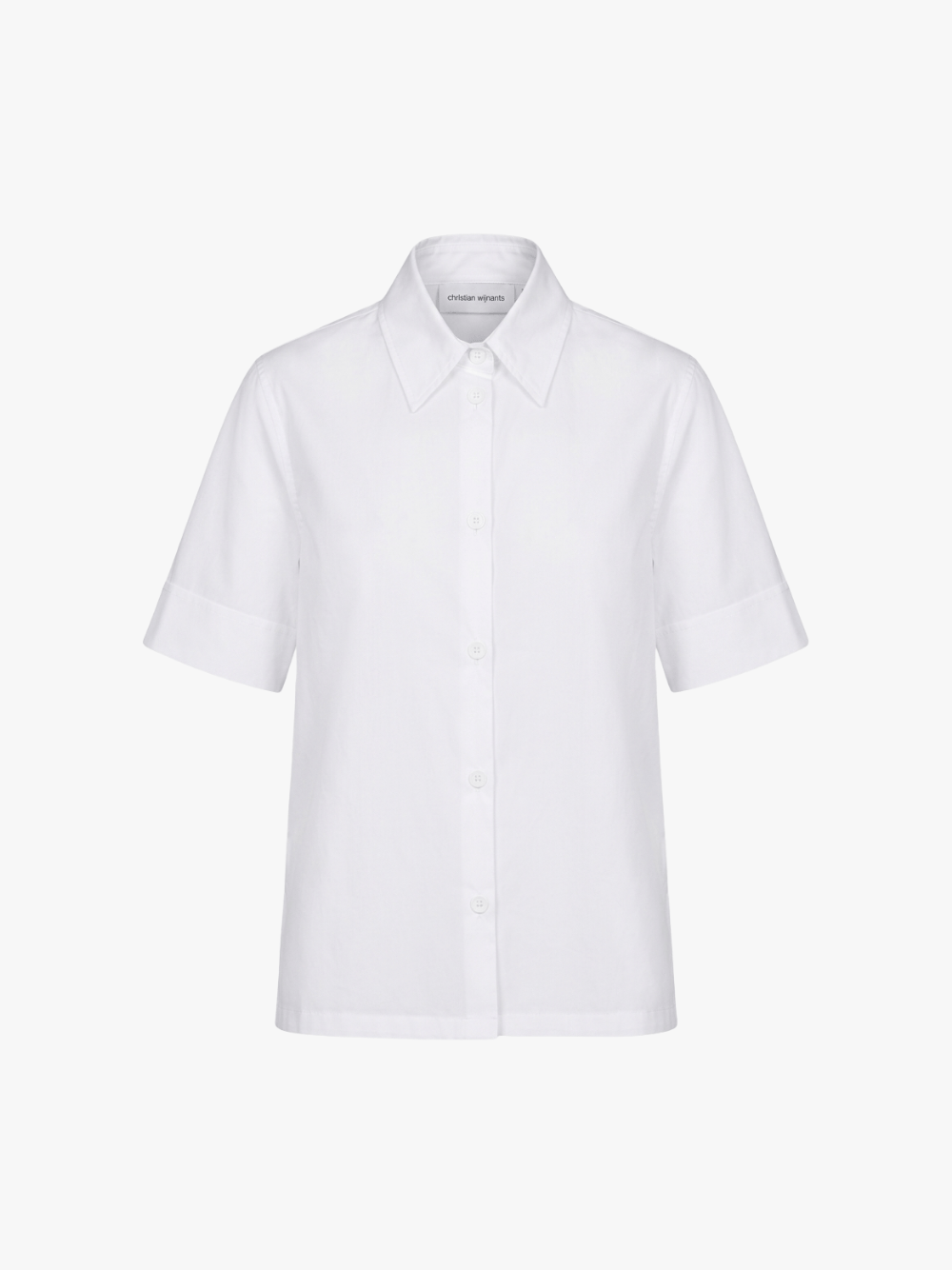 Christian Wijnants Terrenca Bluse Weiß Damen