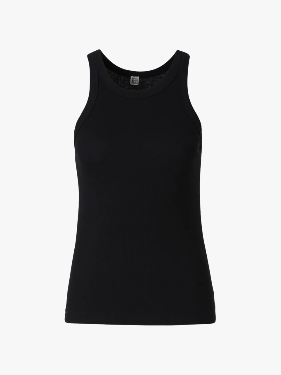 TOTEME Geripptes Espera Top Schwarz Damen