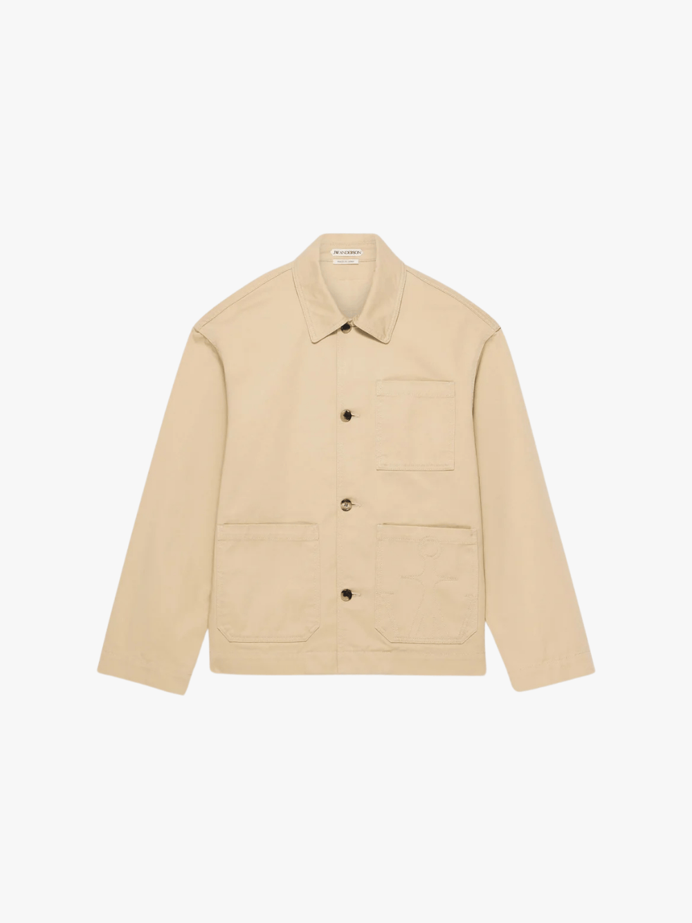 J.W.Anderson Patch Pocket Jacke Beige Herren