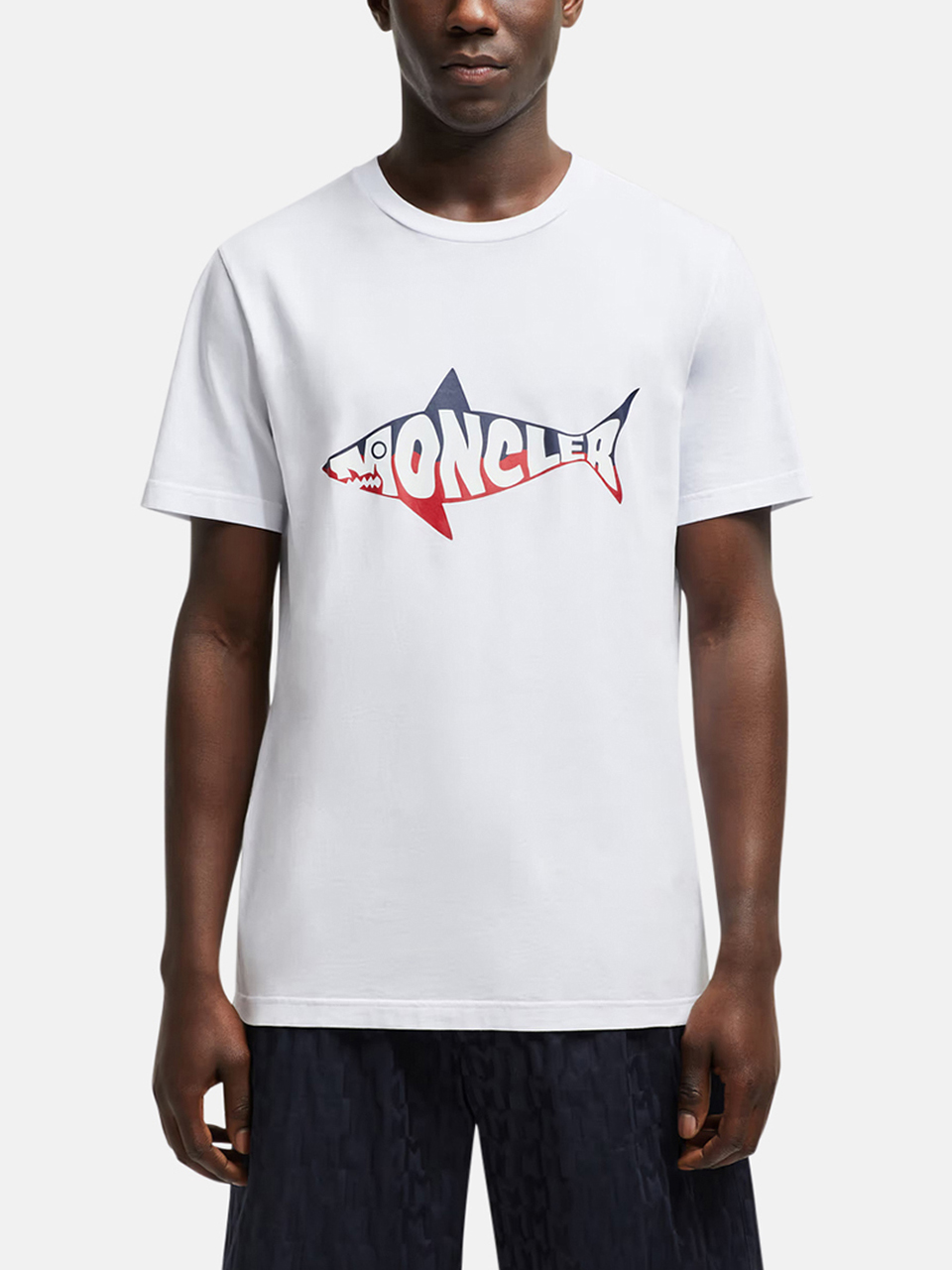 T-shirt by Moncler shark white