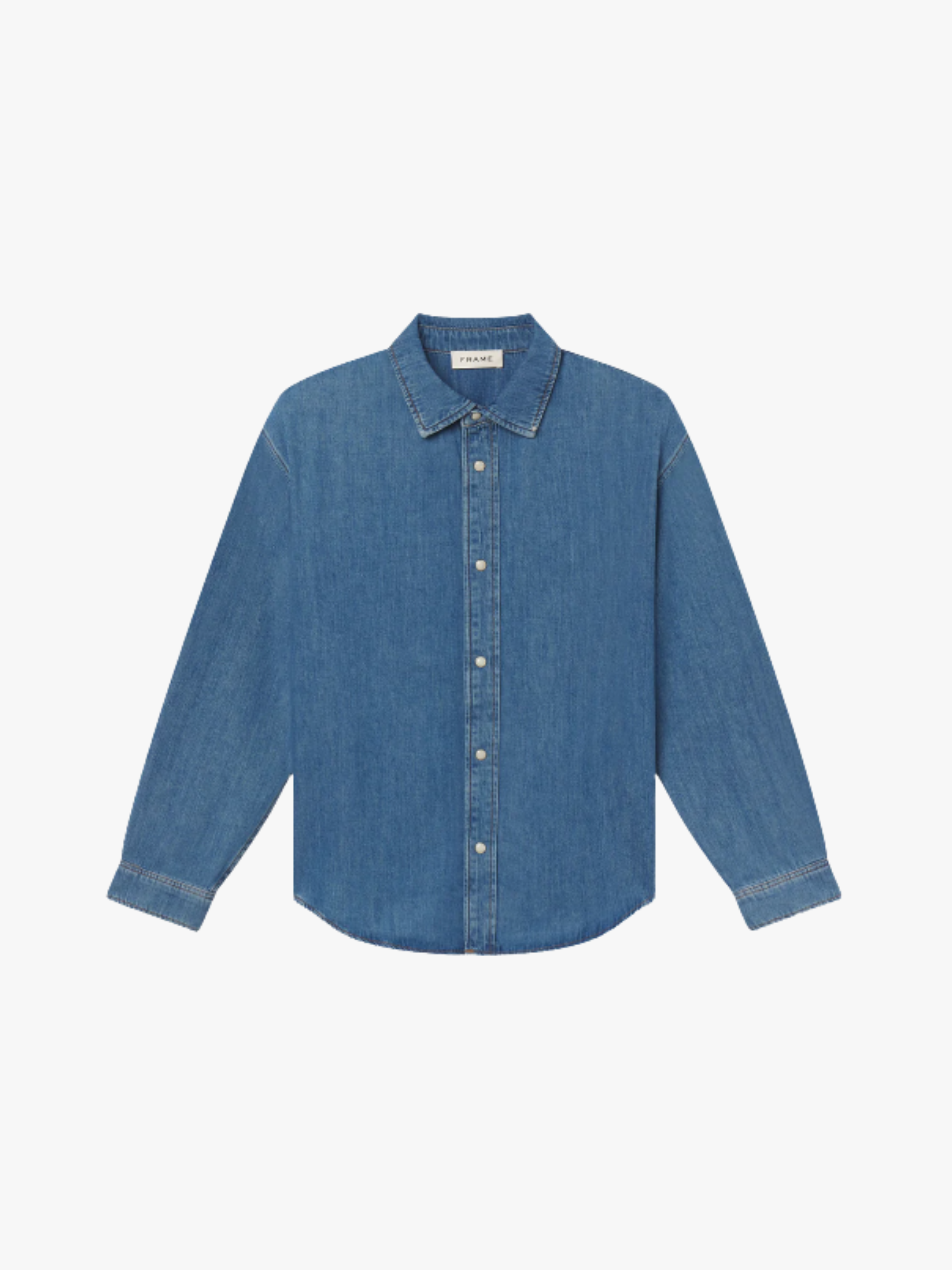 Frame L/S Classic Denimhemd Tidewash Herren