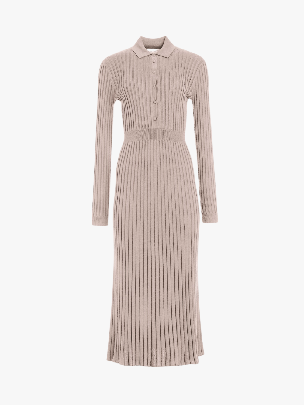 Gabriela Hearst Ardor Knit Maxi Dress Oatmeal Damen