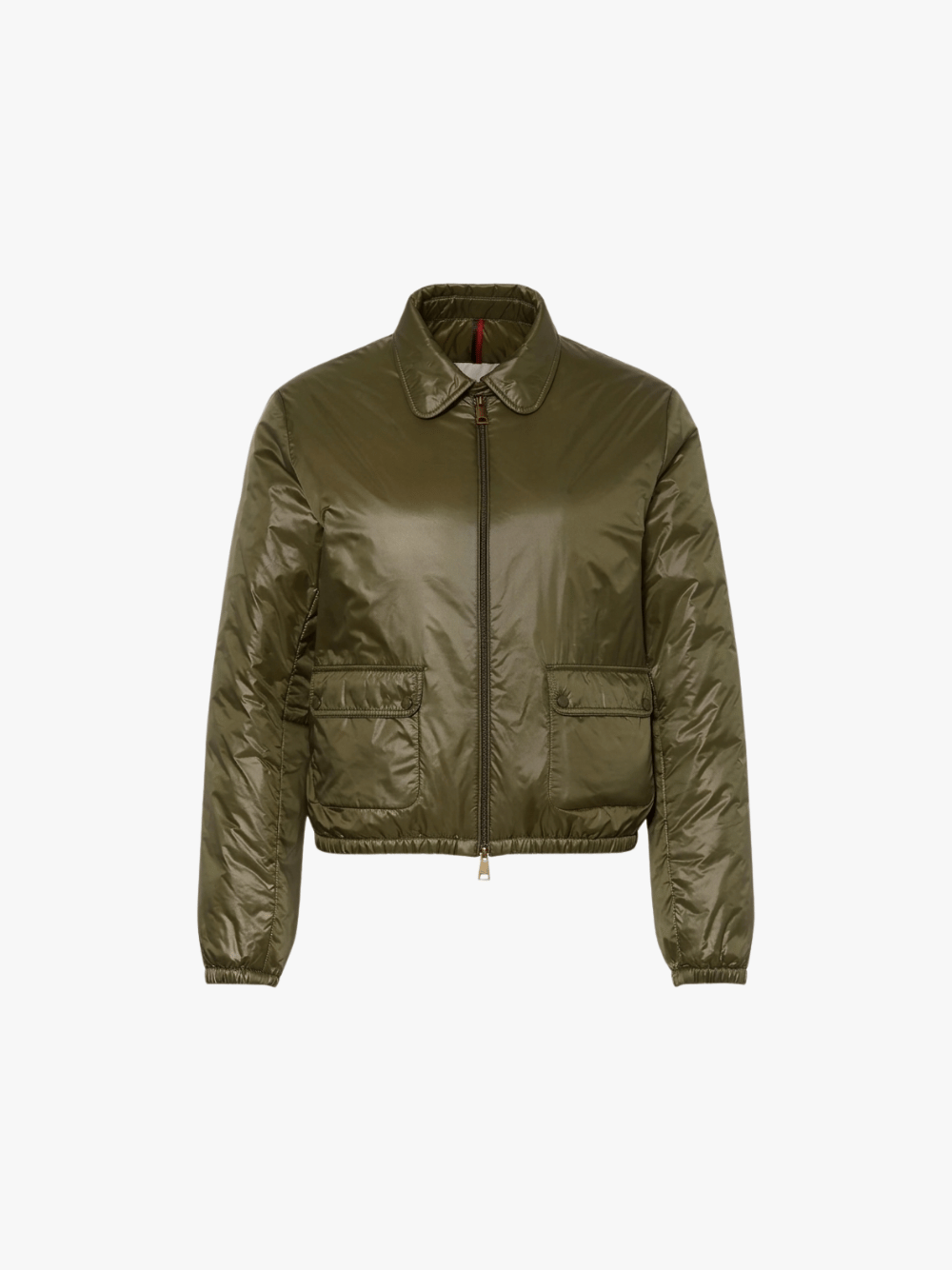 Moncler Lanset Jacke Oliv Damen