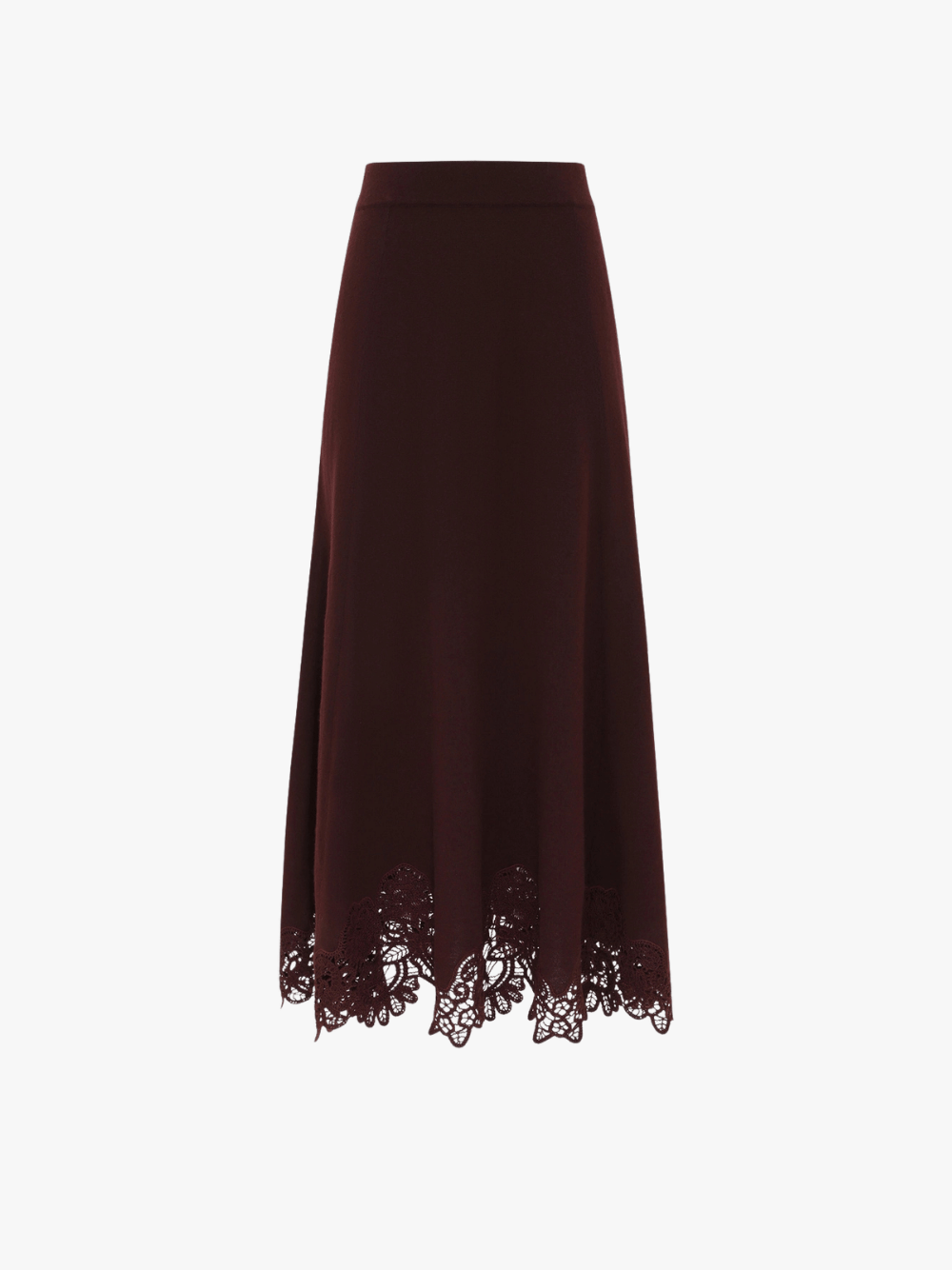 Zimmermann Valiant Merino Lace Rock Mahogany Dunkelrot Damen