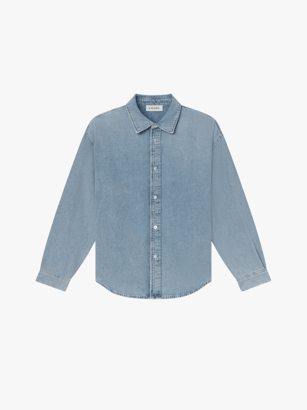 Frame Classic Denim Shirt Sunday Hellblau Herren