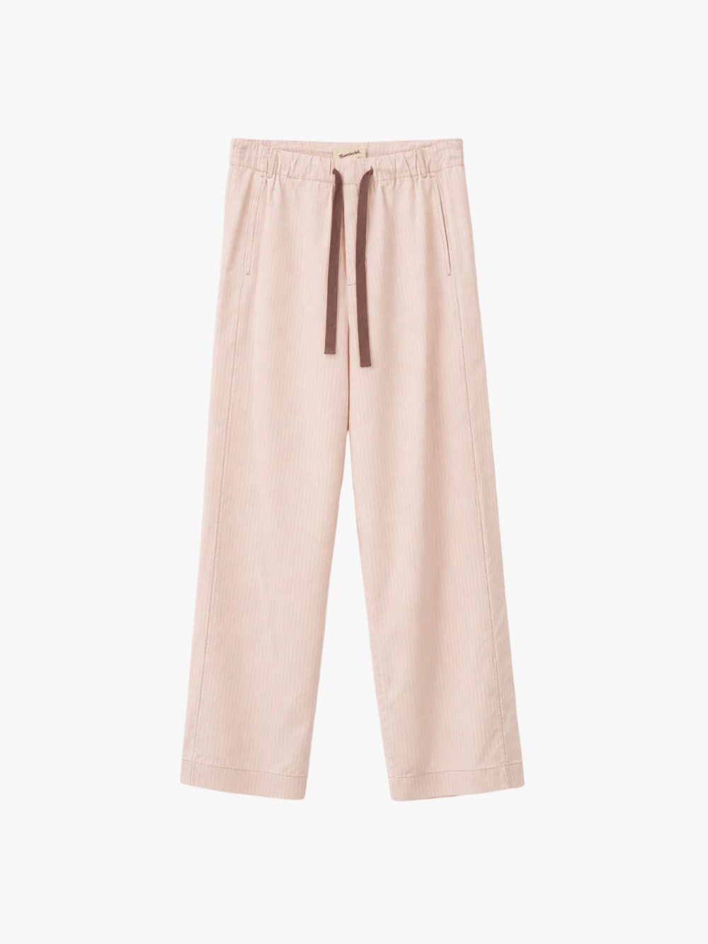 Sander Lak Drawstring Hose Strawberry Milkshake Rosa Herren