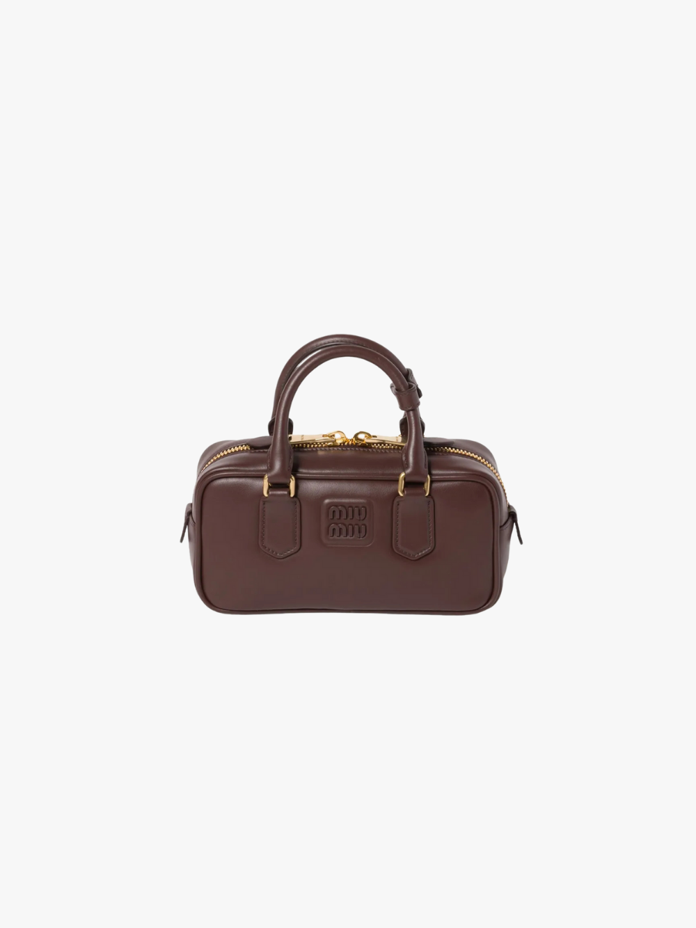 Miu Miu Arcadie Bag Cognac Leather Women