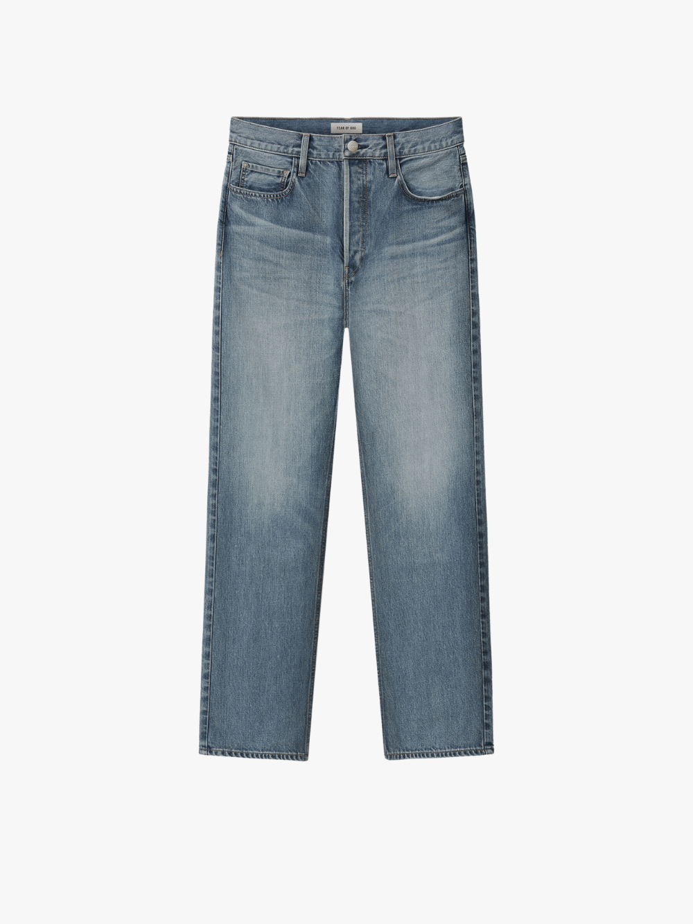 Fear of God Straight 5-Pocket Jeans Medium Indigo Men's