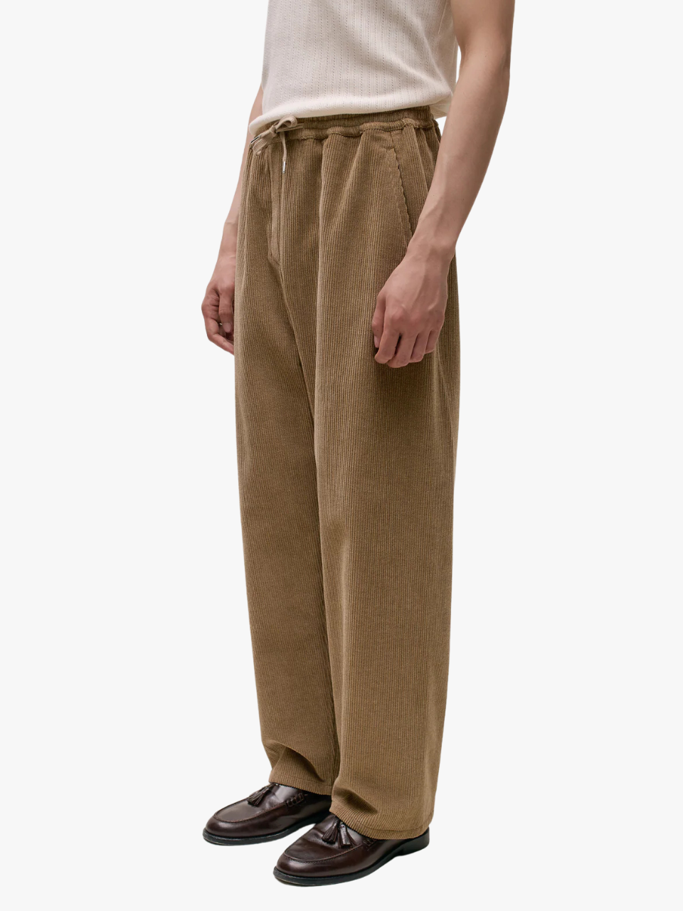 A Kind of Guise Samurai Pants Corduroy Brown Men's