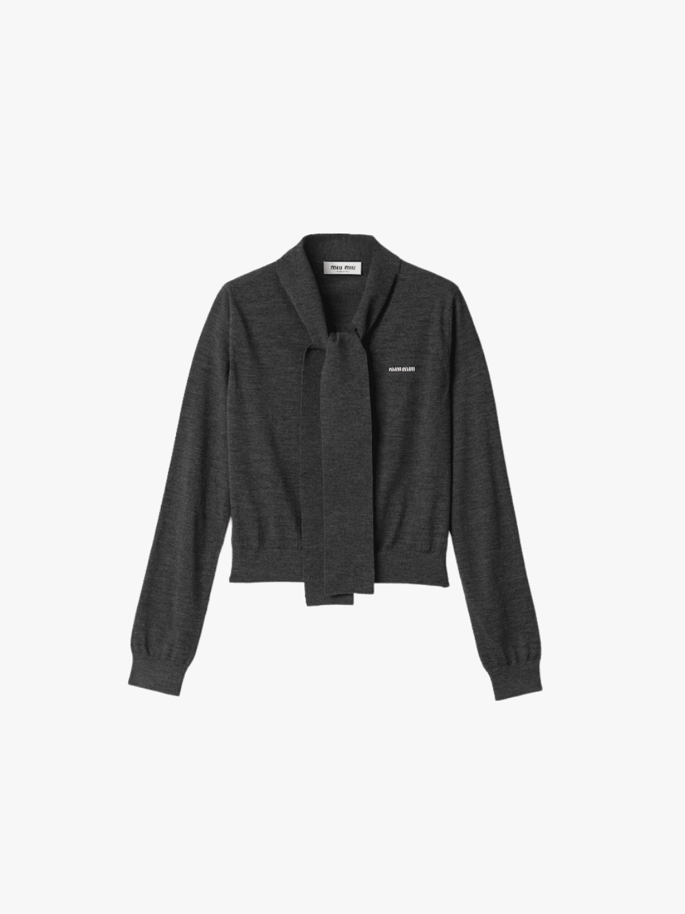 Miu Miu Cardigan Grey Women