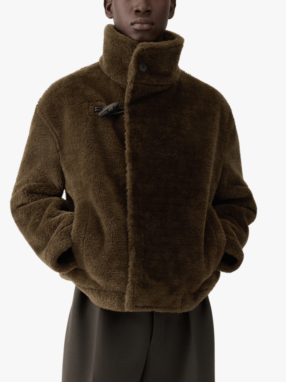 Jacquemus Le Blouson Fernando Jacke Khaki Herren