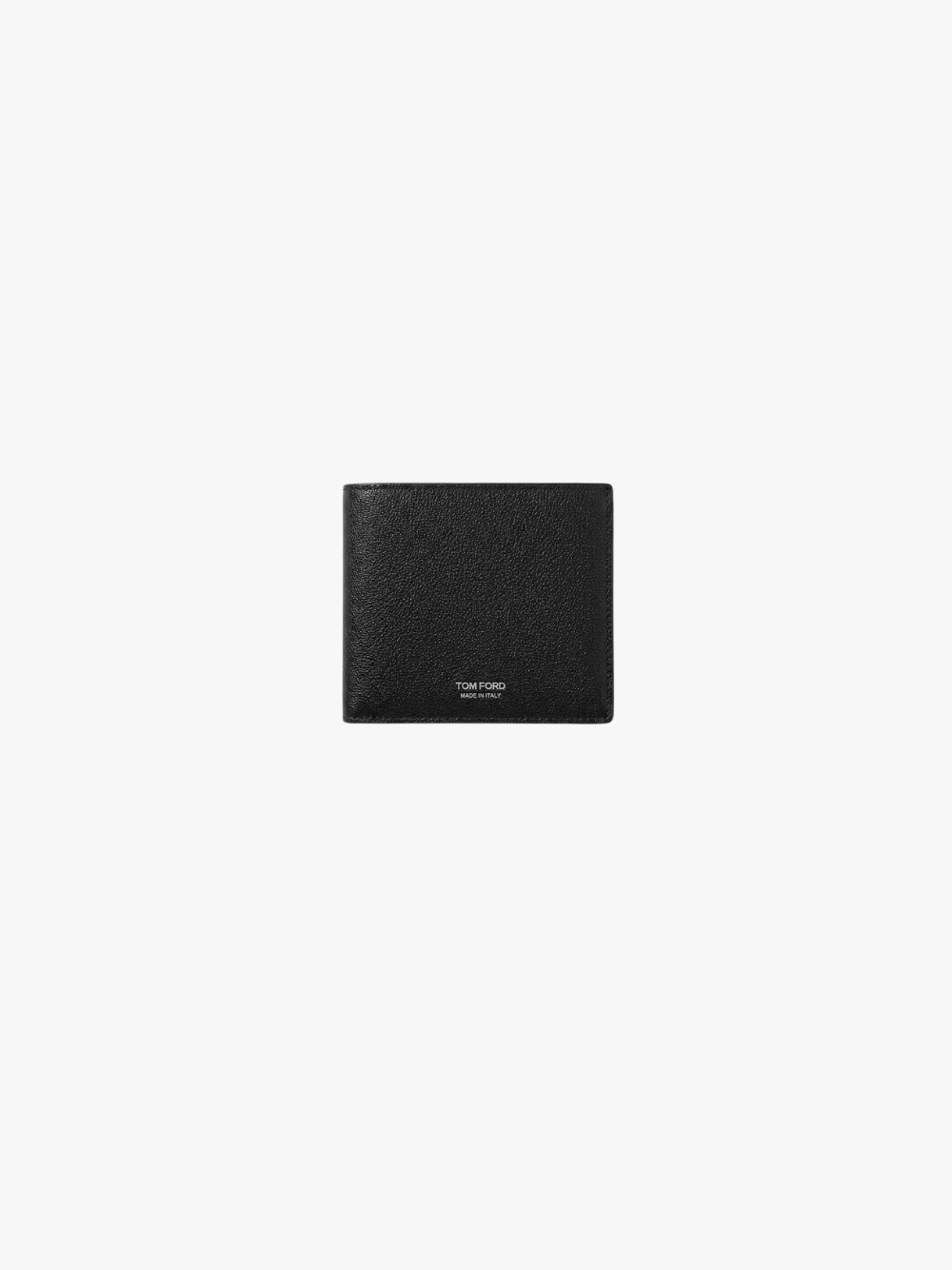 Tom Ford Grain Leather Classic Bifold Wallet Schwarz Herren