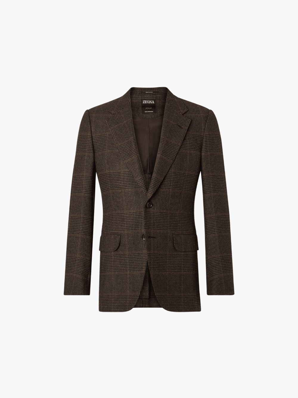 Zegna Jacke aus Oasi Cashmere in dunklem Olivgr√ºn Herren