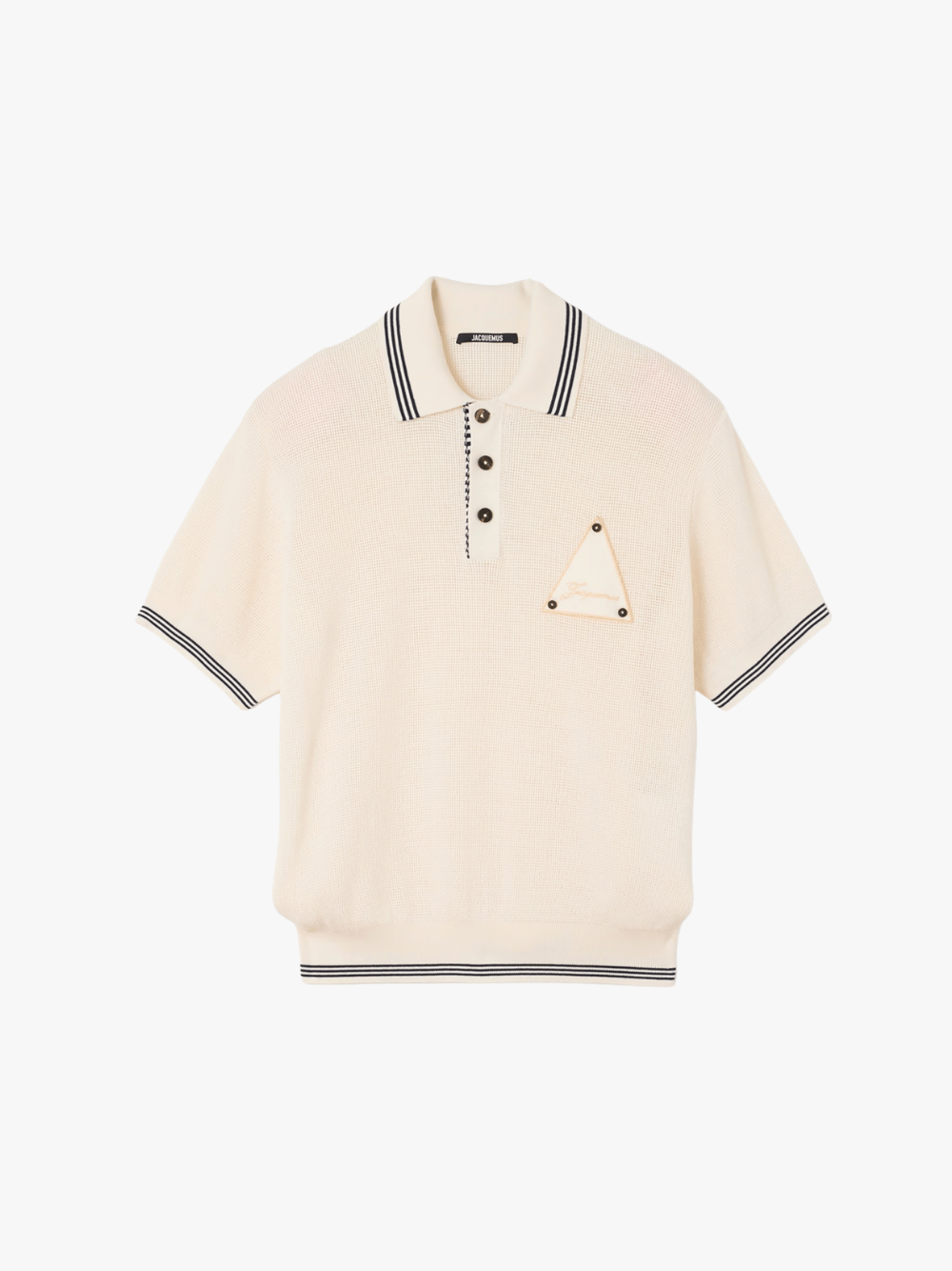 Jacquemus Das Voilier Poloshirt White Herren