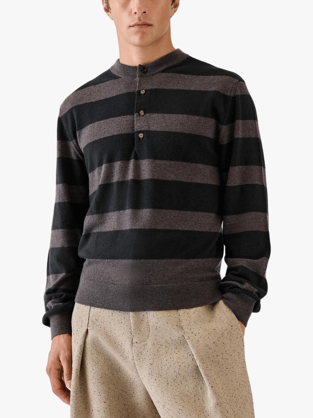 Jacquemus La Maille Ettore Sweatshirt Schwarz Herren