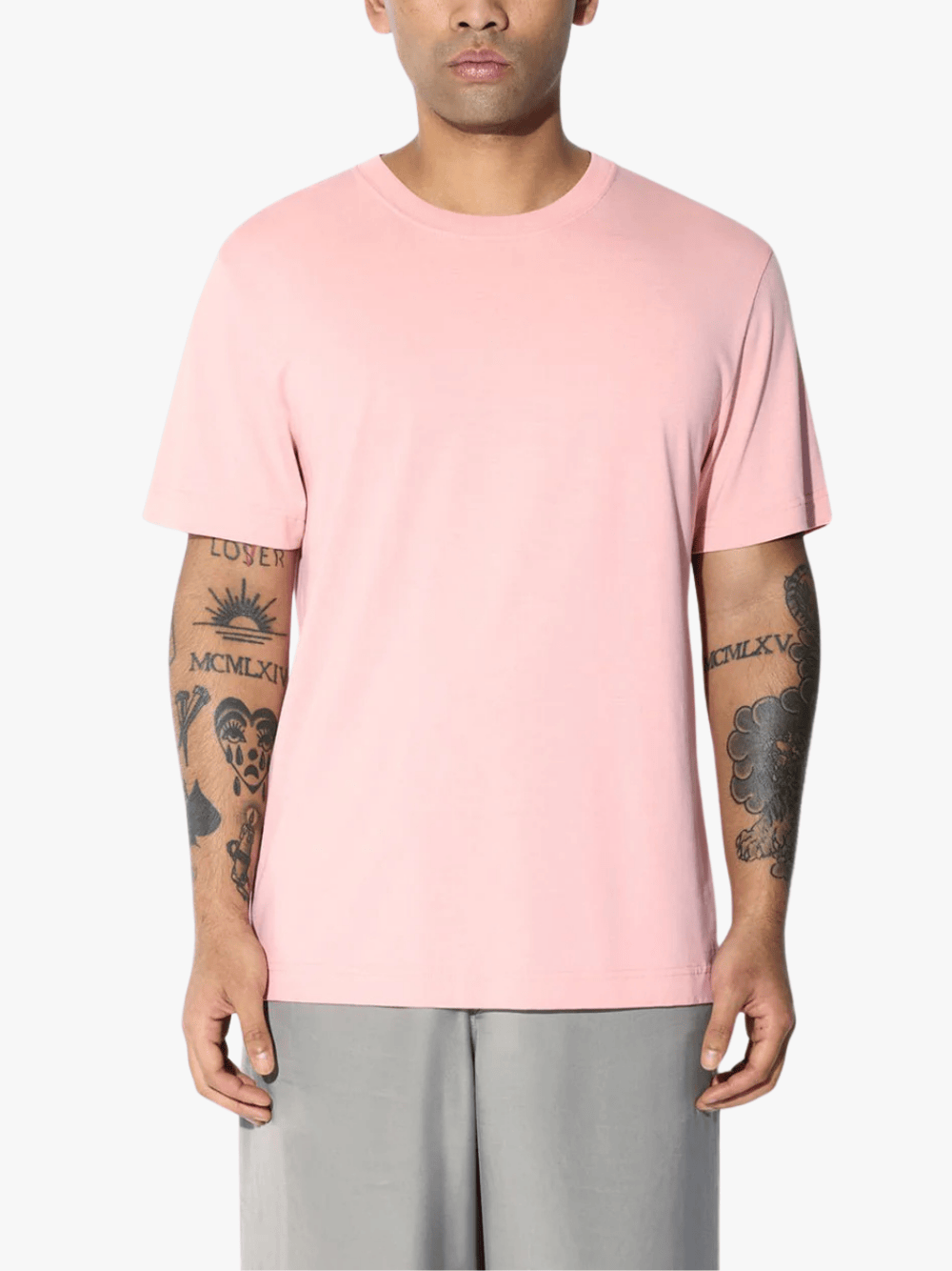 CDLP Midweight Pink Salt Herren‑T‑Shirt