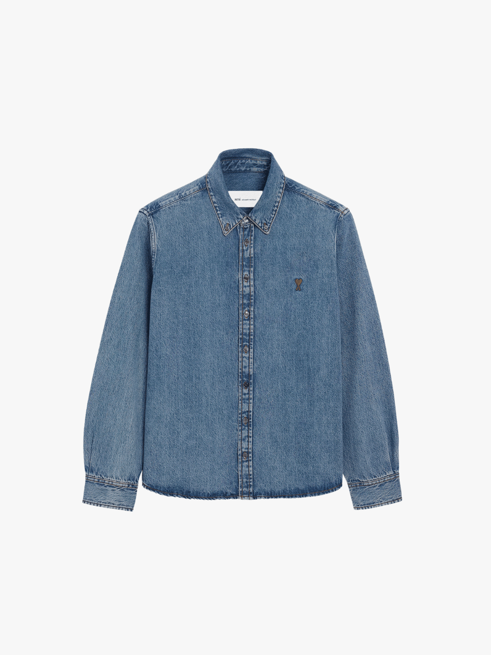 Blue Denim Shirt with Ami de Coeur