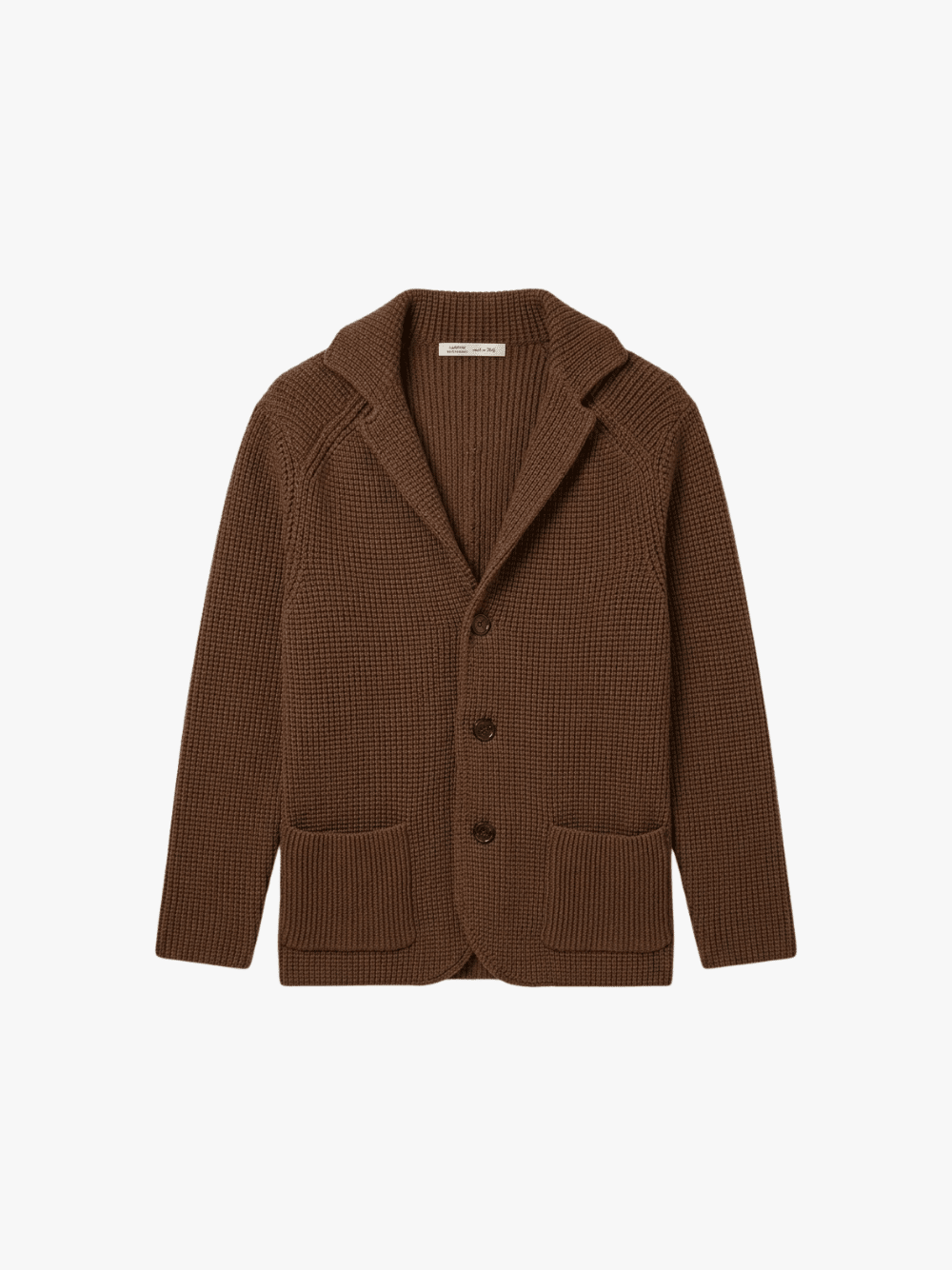 Maurizio Baldassari Brenta Swacket Strickjacke Braun Herren